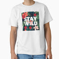 Stay Wild Tropical Print by kwillhoite