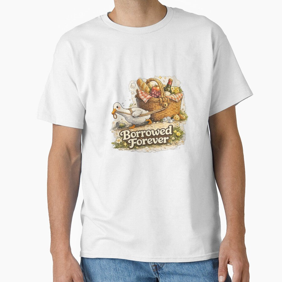 Funny Chaotic Goose Picnic Retro by NarpLTD