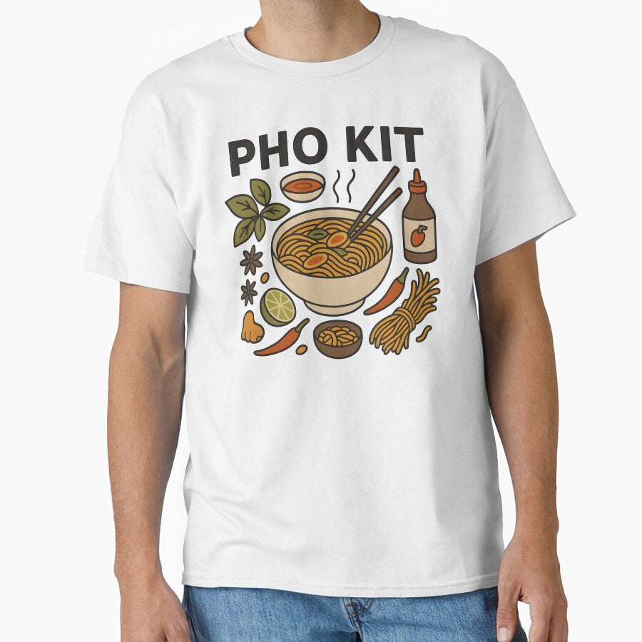 Pho Kit – Funny Vietnamese Pho Noodle Pun by shoppingtshirts