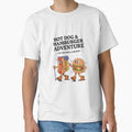 Hot Dog Hamburger Adventure On The Grill Retro by HoopeStylee