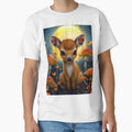 Moonlit Meadow: Cute Baby Deer in a Mystical Forest by shaang
