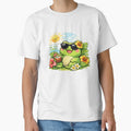 Kawaii frog on tropical vacation by FroggyOnly