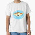 floating corgi by MindToPaper