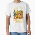 Dad Tax Funny Fast Food Cartoon Design – Making Sure It’s Not Poison by Victor Shadehorn