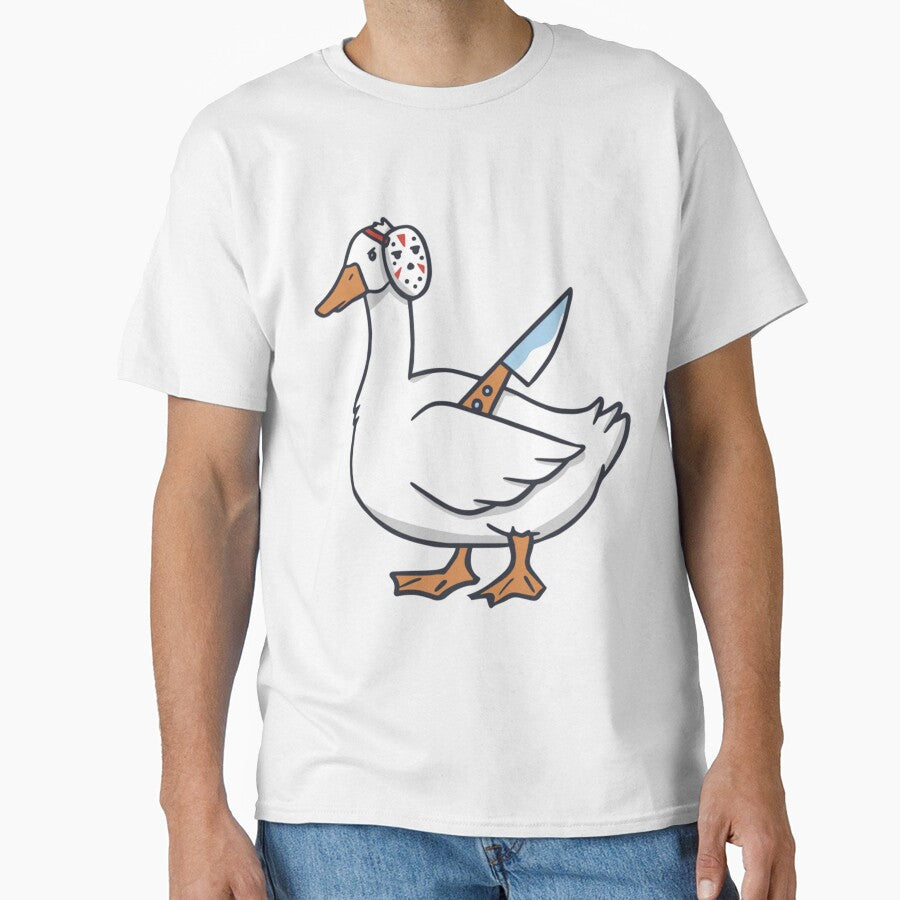 Goose With Knife Cute Animals With Knife Cartoon by TarzanGrinch