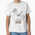 Goose With Knife Cute Animals With Knife Cartoon by TarzanGrinch