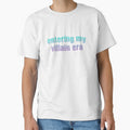 Entering My Villain Era Graphic Print in Teal to Purple Gradient by Feral Designs by Lauren Elisabeth