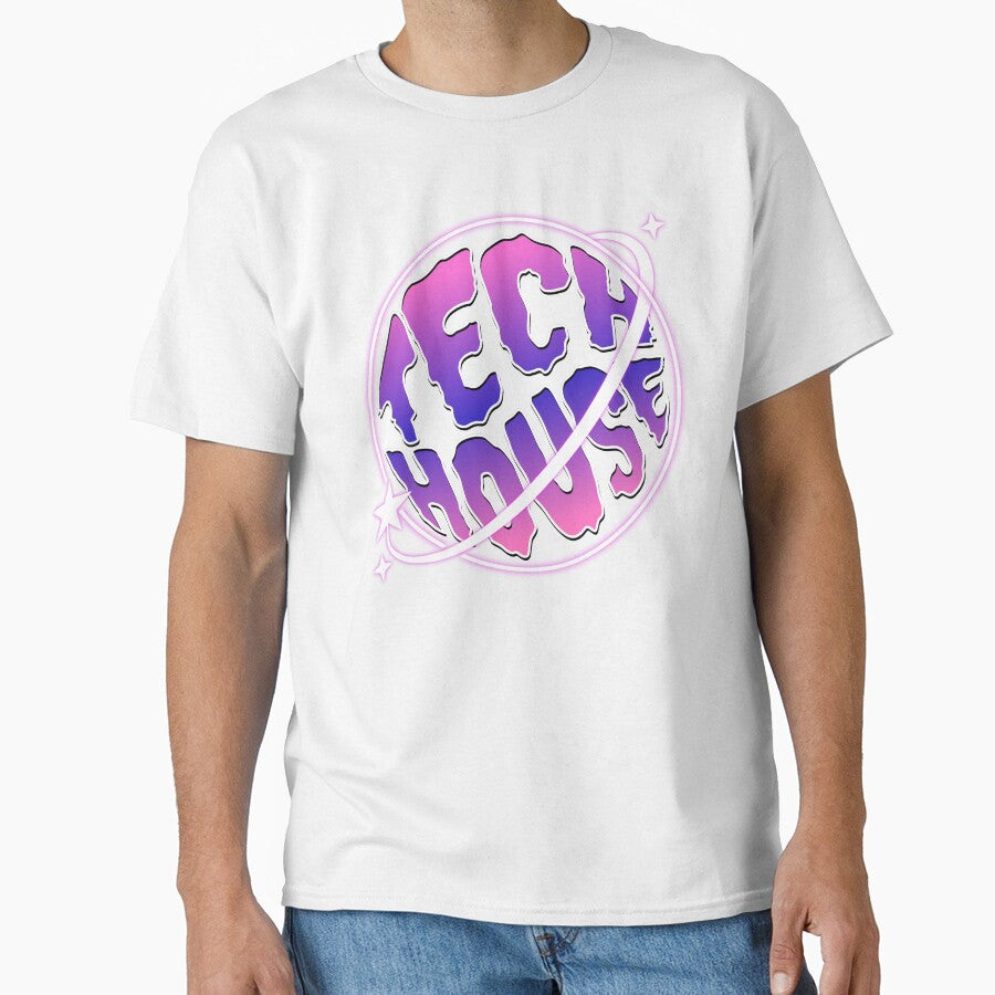 TECH HOUSE  - Neon Glow (white) by Discothreadz