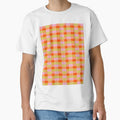 Summer Plaid in Pink and Orange by OpalEllery