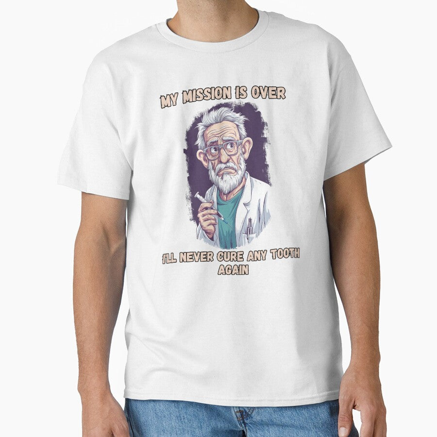 Elderly And Sad Dentist by MarcinDesign
