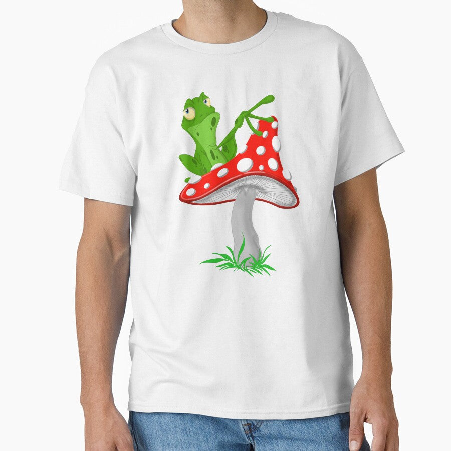 Mushroom with Frog by TheEndDesign