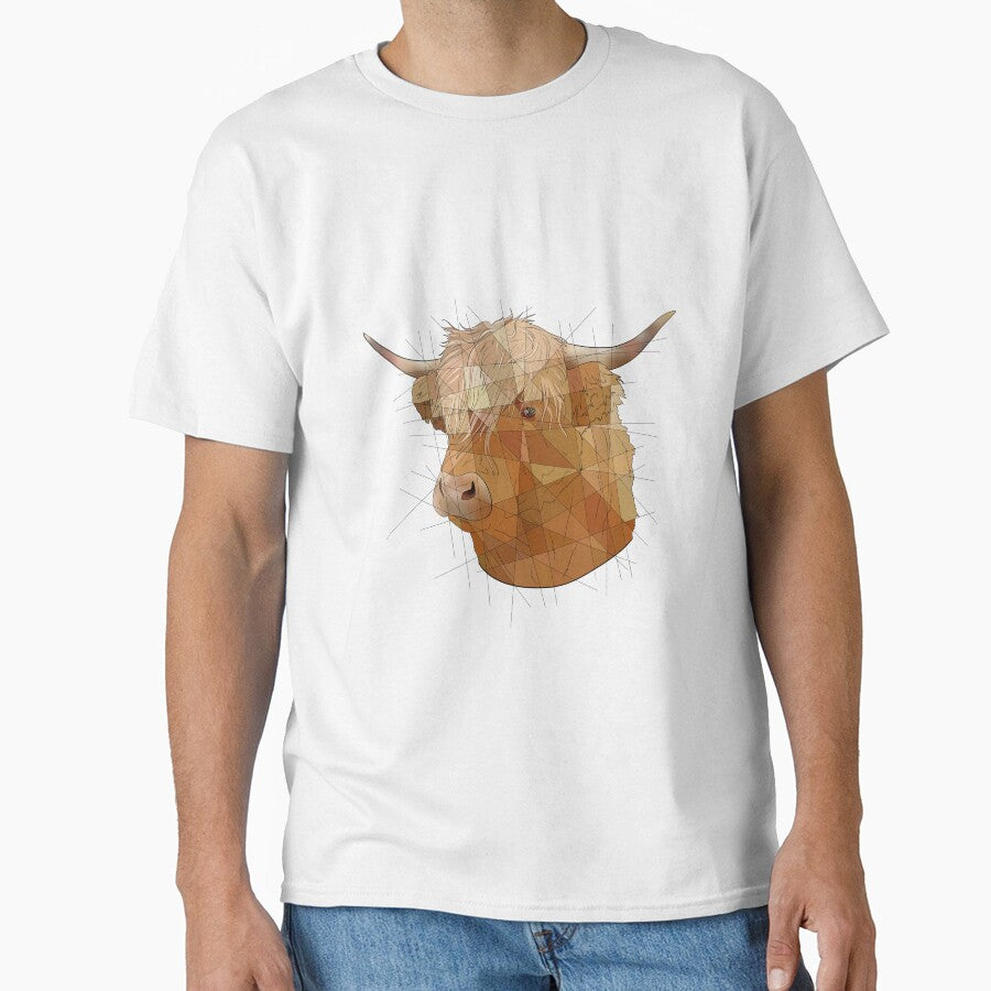 Highland Cow by Blacklightco