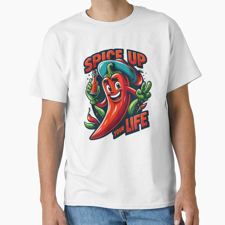 Spicy Chili Pepper Cartoon Character Motivational Design by LunaPixelStudio