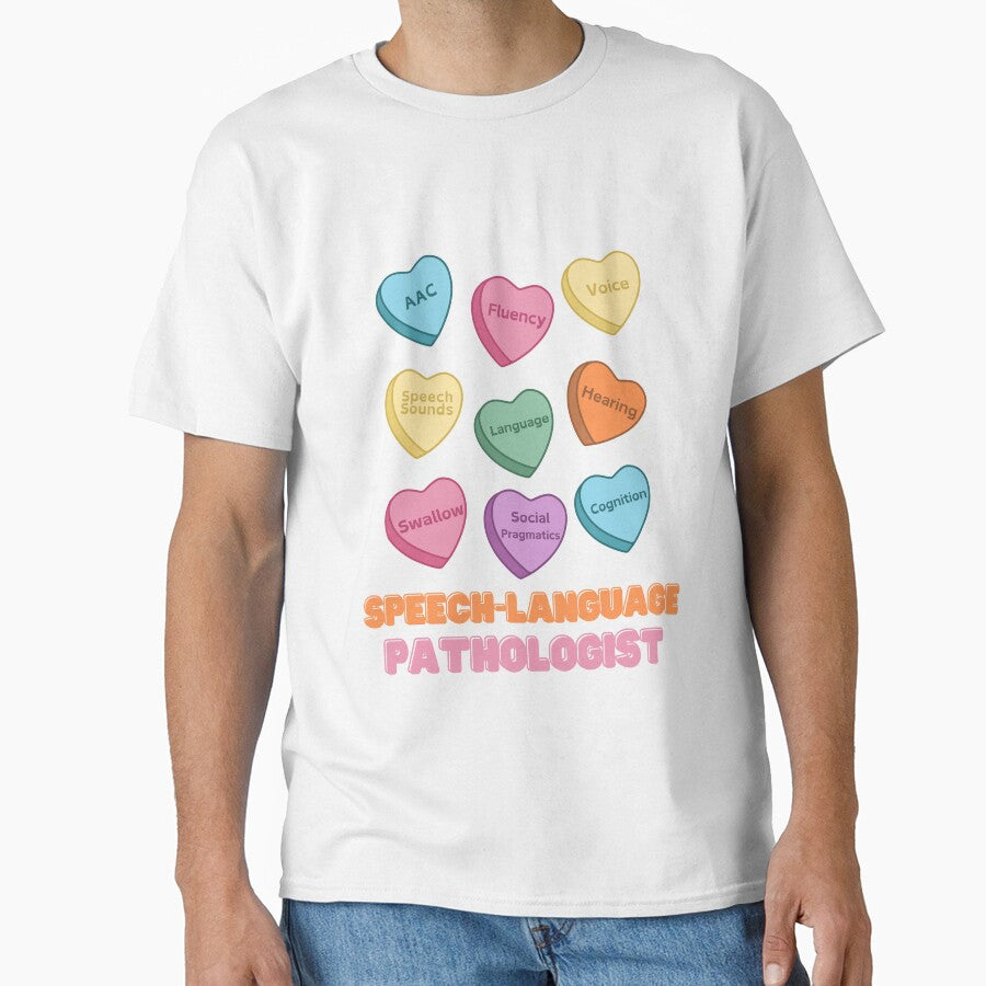 Speech-Language Pathologist Big 9 Candy Hearts by courtaboud