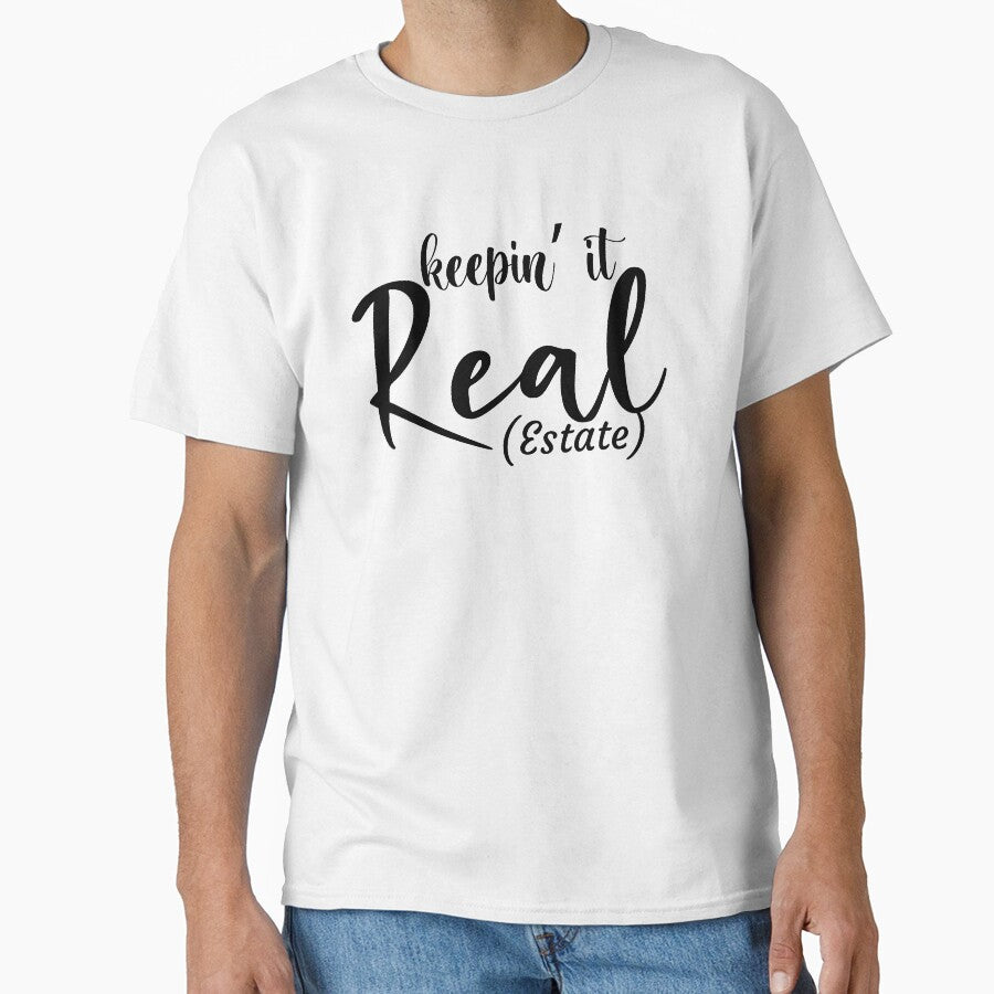 Keepin it real estate gift for realtors real estate is my hustle by 0umStore
