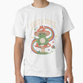 Trippy Mushroom Frog Graphic Tee by Dazzle-Sizzle