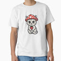 Super Kawaii Mushroom Cat with Big Eyes by Mr-wow