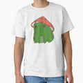 Cute Frog with Mushroom Hat, Frog Drawing with Mushroom, Mushroom Frog by GatheringPlace