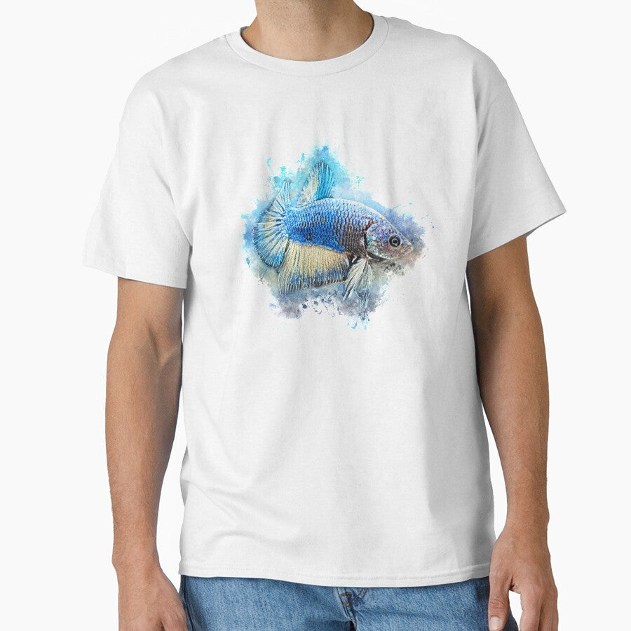 Fighting Fish Dragonscale - Betta splendens by AquariumLutter