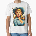 Retro Cute Country Woman by PulpVintage