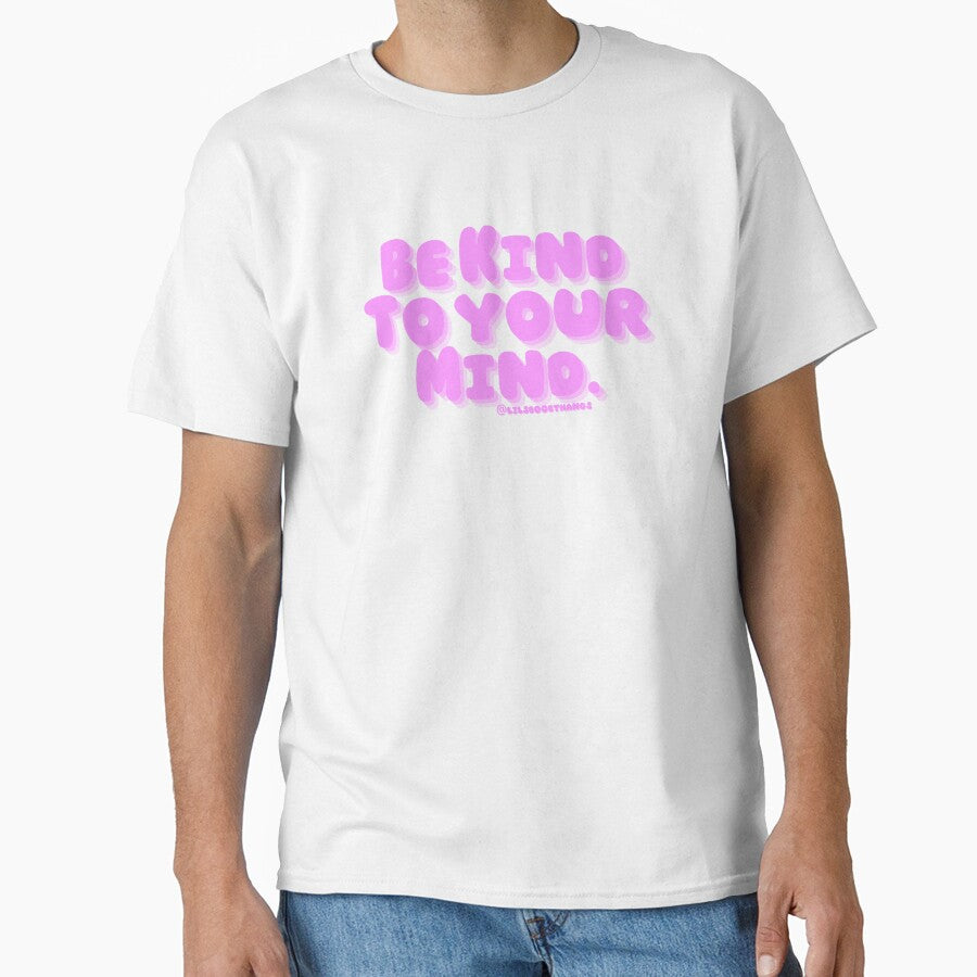 Be kind to your mind. v8c, pink,trippy, bold | lilsboobthangs by lilsboobthangs