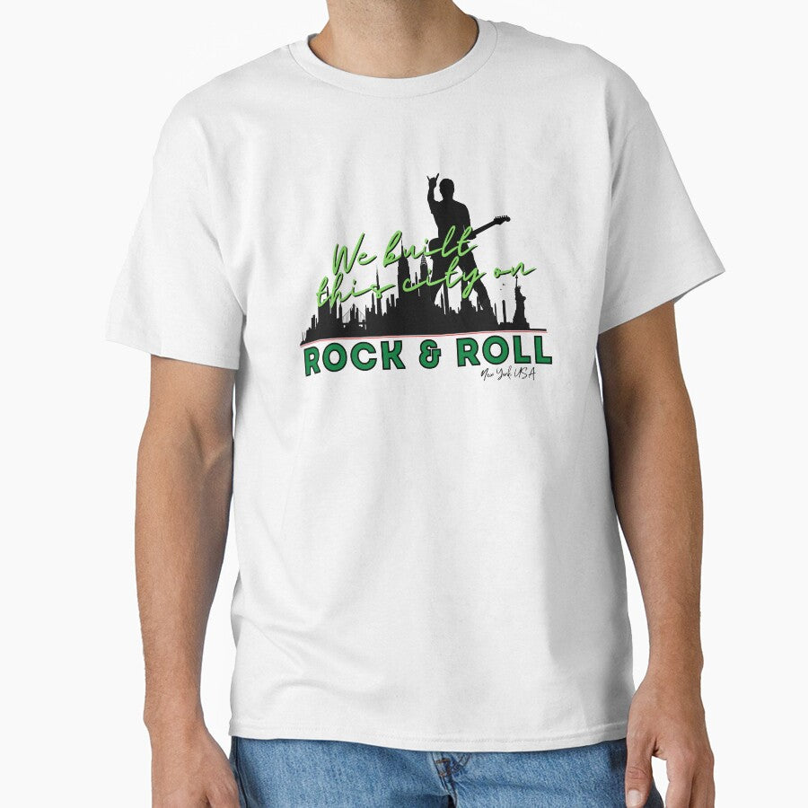 We Built this City - New York, Green by Mean-Musician