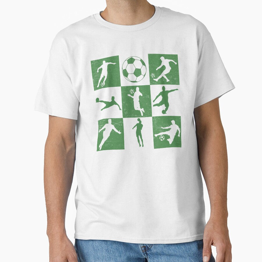 Men's Soccer / Football Green by Primroaddesigns