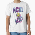 Melting 3D Acid Smiley Face – Neon Y2K Rave Graphic by RaveCultureLab