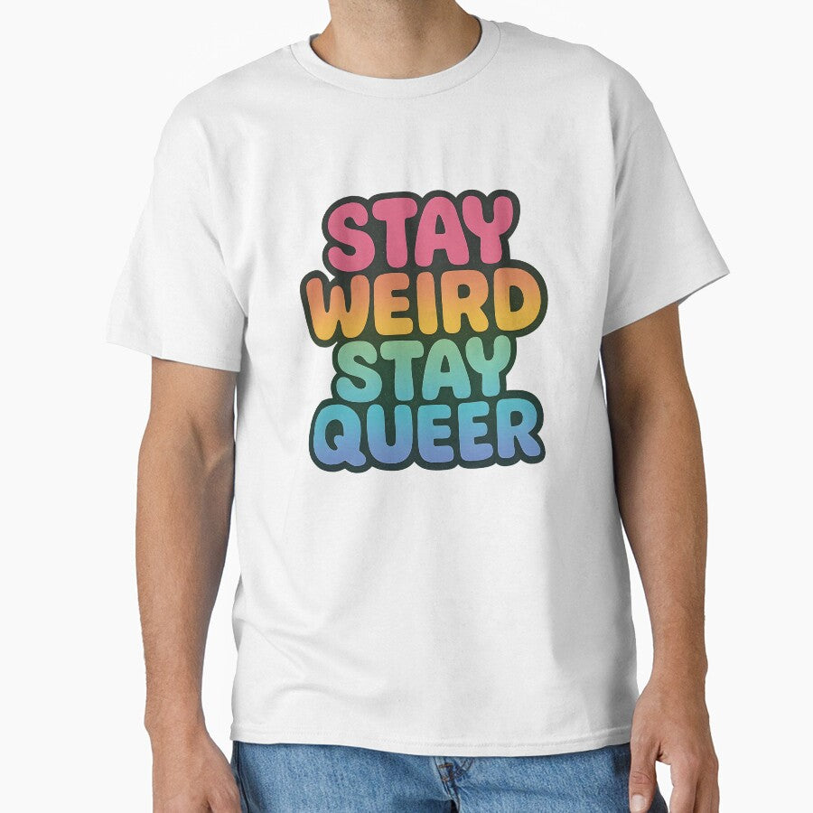 Stay Weird Stay Queer – Bold Pride Typography by Haus Of Sin