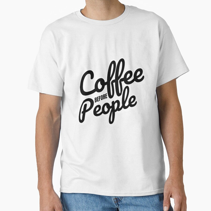 Coffee Before People Funny Quote by Dago345