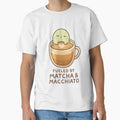 Cute Matcha Macchiato Creature – Cozy Coffee Lover Gift for Tea Fans by kakaworld