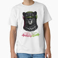 Minimal Techno Pulse Cyber Cheetah DJ by  ZenRave Designs