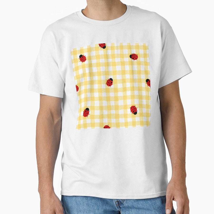 gingham ladybug by KitschByKate