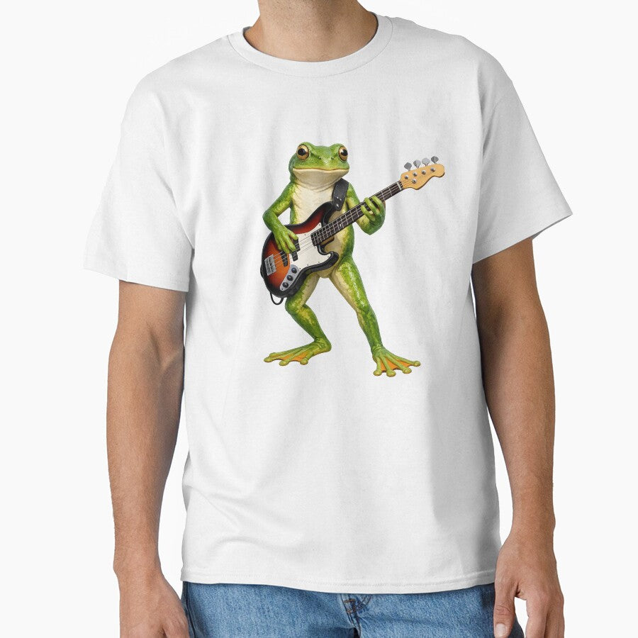 Tree Frog Playing Guitar by ELK20