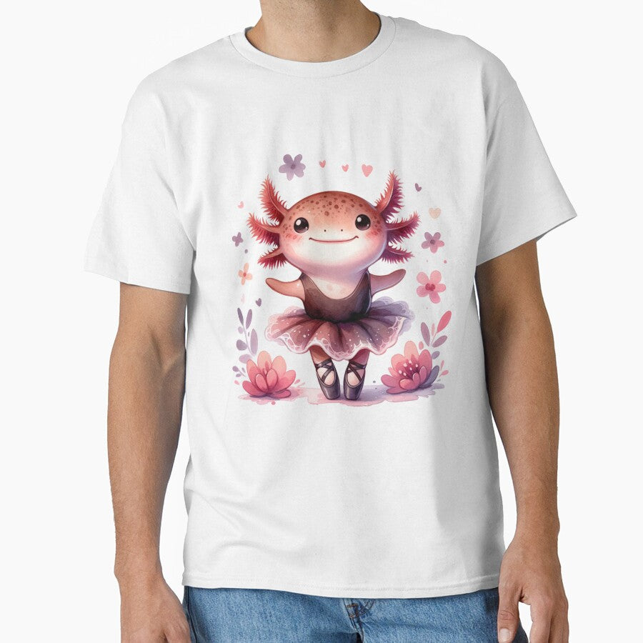 Cute Ballet Dance Mom Axolotl. Funny Dancolotl Axolotl Lover by ahmed2751989