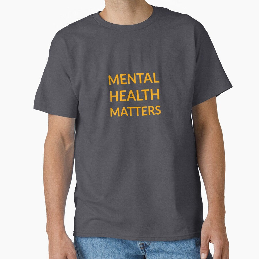 MENTAL HEALTH MATTERS (yellow text) by Inspirationmotivation