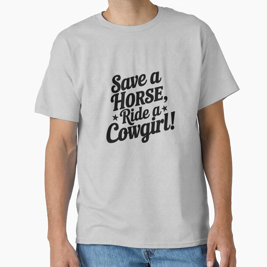 Bachelorette Party Gift – Save a Horse Ride a Cowgirl Country Design by Redjakkal