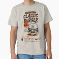 Classic Burger Vintage Diner Menu by CamaleonDesigns