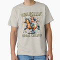 Wranglin’ Feral Children Retro Pin-Up Cowgirl Mom by Artisticlions-A