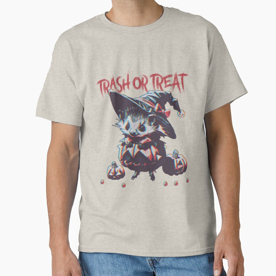 Treat or trash Halloween Possum by Scaryzz