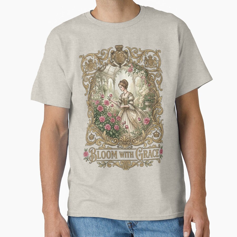 Bloom With Grace Royal Victorian Princess Garden Art by MAGICKEY2024