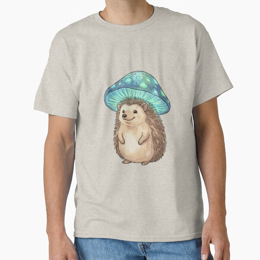 Fairycore Aesthetic: Glowcap Hedgehog by bapupa
