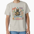 Hippy Cat Guitar Music Lover by Reverie & Roses