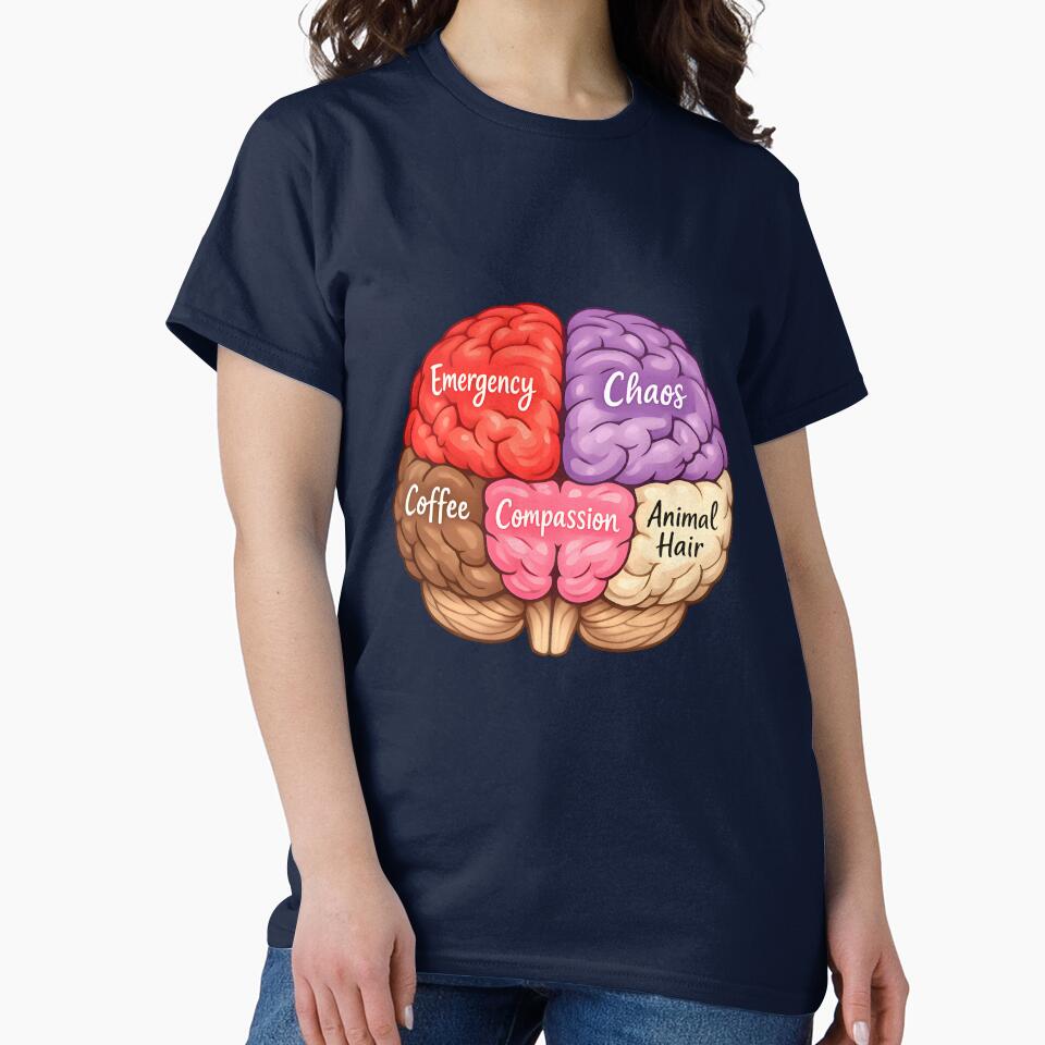 Vet & Vet Tech Brain – Emergency, Coffee & Compassion by Bettybee00
