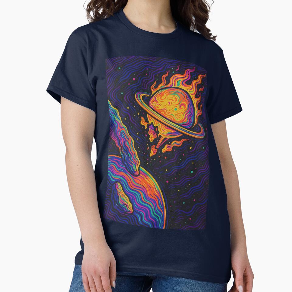 Psychedelic Space Explosion — Trippy Cosmic Art by From Cyryl with Love