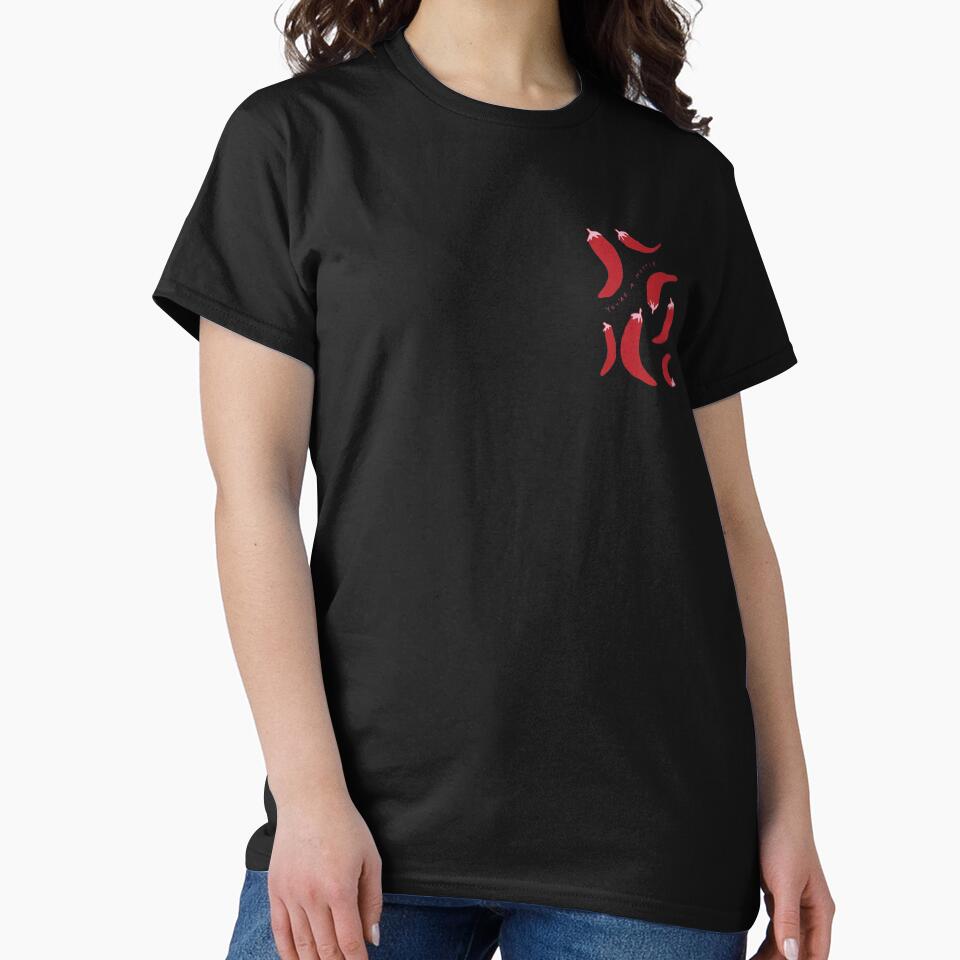 You're A Hottie Funny Chili Pepper Pun Cute Spicy Food Humor Design by ASfindsStore