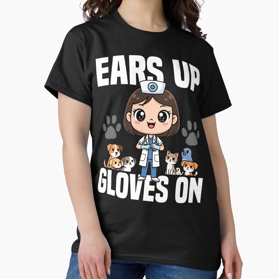 EARS UP, GLOVES ON - VET GIFT by KEF Custom