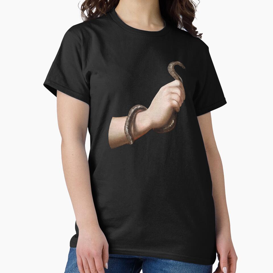 Renaissance hand with snake by elinaarbidane