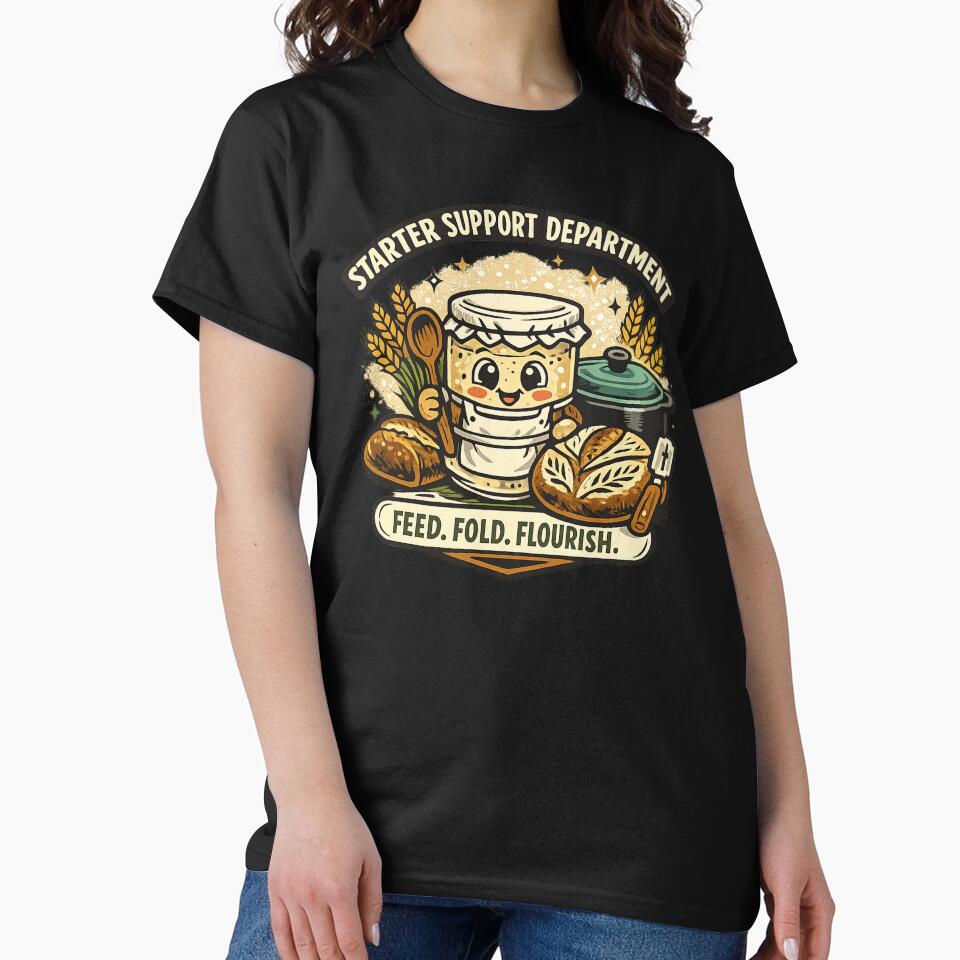 Starter Support Department | Funny Sourdough Baking Club by Concrete Coffee Studio