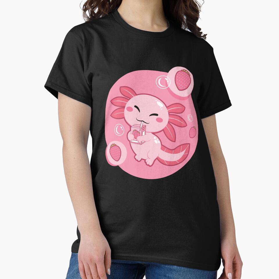 Kawaii Axolotl by DominDesigns